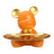 Entryway Key Storage Ornament  Bear Tray Key Holder Figurine For Home And Coffee Shop Decoration 2