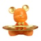 Entryway Key Storage Ornament Bear Tray Key Holder Figurine For Home And Coffee Shop Decoration 2