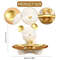 Entryway Key Storage Ornament  Bear Tray Key Holder Figurine For Home And Coffee Shop Decoration 5