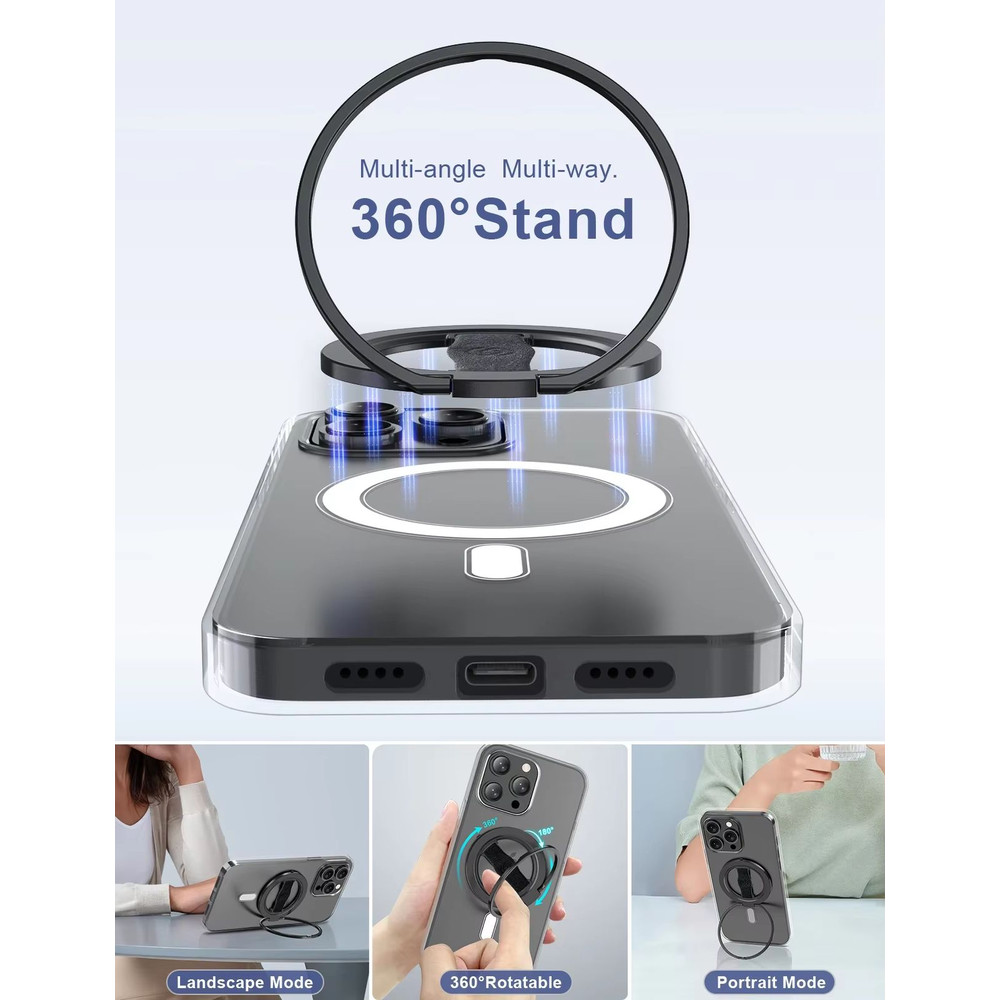 EWA MagOne 3rd Gen Magnetic Phone Holder With Kickstand  Compatible With MagSafe For IPhone 16 15 1 1