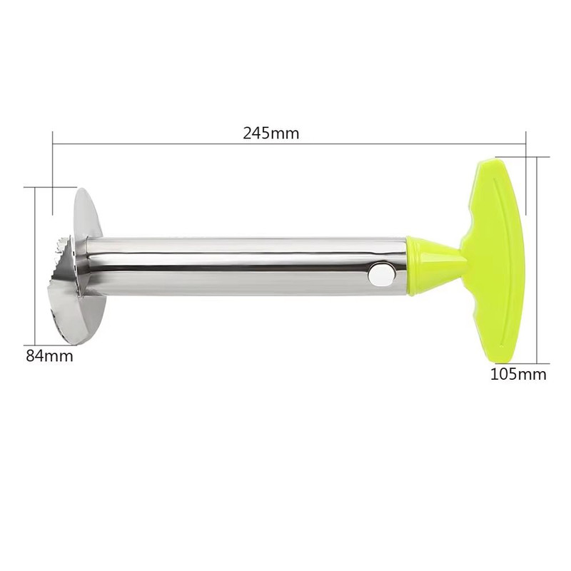 HILIFE Core Peel Slicer  Stainless Steel Fruit And Vegetable Knife Pineapple Peeler Spiralizer Cutt 5