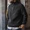 Maden Vintage HalfZip Stand Collar Knitted Sweater  Versatile Knitwear For Autumn And Winter 7