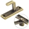 1Set Bronze Sliding Window Door Lock Handle Metal Latch Guard Latch Bolt For Enhanced Home Safety 5