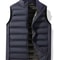 90 White Duck Down Winter Couple Vest Sleeveless Puffer Jacket With Graphene Liner And Stand Colla 10