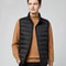 90 White Duck Down Winter Couple Vest Sleeveless Puffer Jacket With Graphene Liner And Stand Colla 1