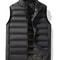 90 White Duck Down Winter Couple Vest Sleeveless Puffer Jacket With Graphene Liner And Stand Colla 6