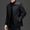 Top Grade Mens Diamond Quilted Bubble Coat Winter Parka Jacket With TurnDown Collar For Warmth And 7