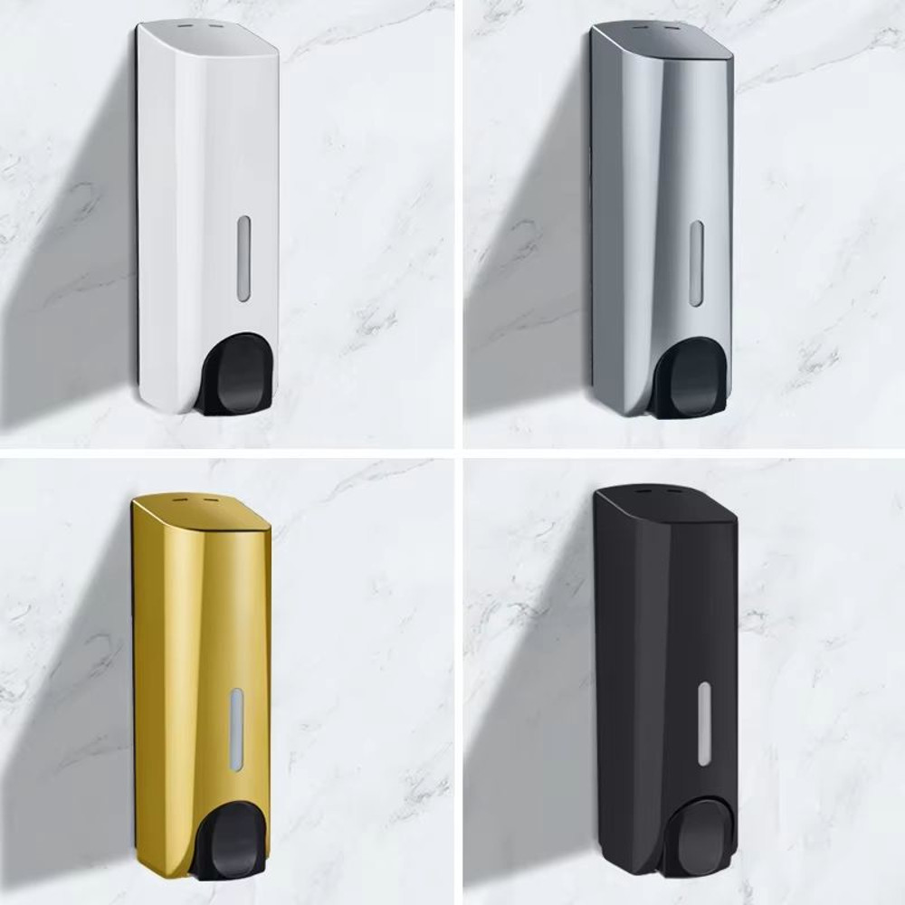 350ml WallMounted Shower Head Soap Dispenser  Detergent  Shower Gel Pump For Bathroom Convenience 1