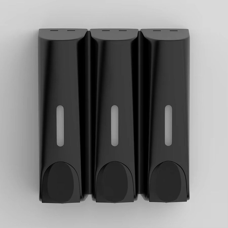 350ml WallMounted Shower Head Soap Dispenser  Detergent  Shower Gel Pump For Bathroom Convenience 12