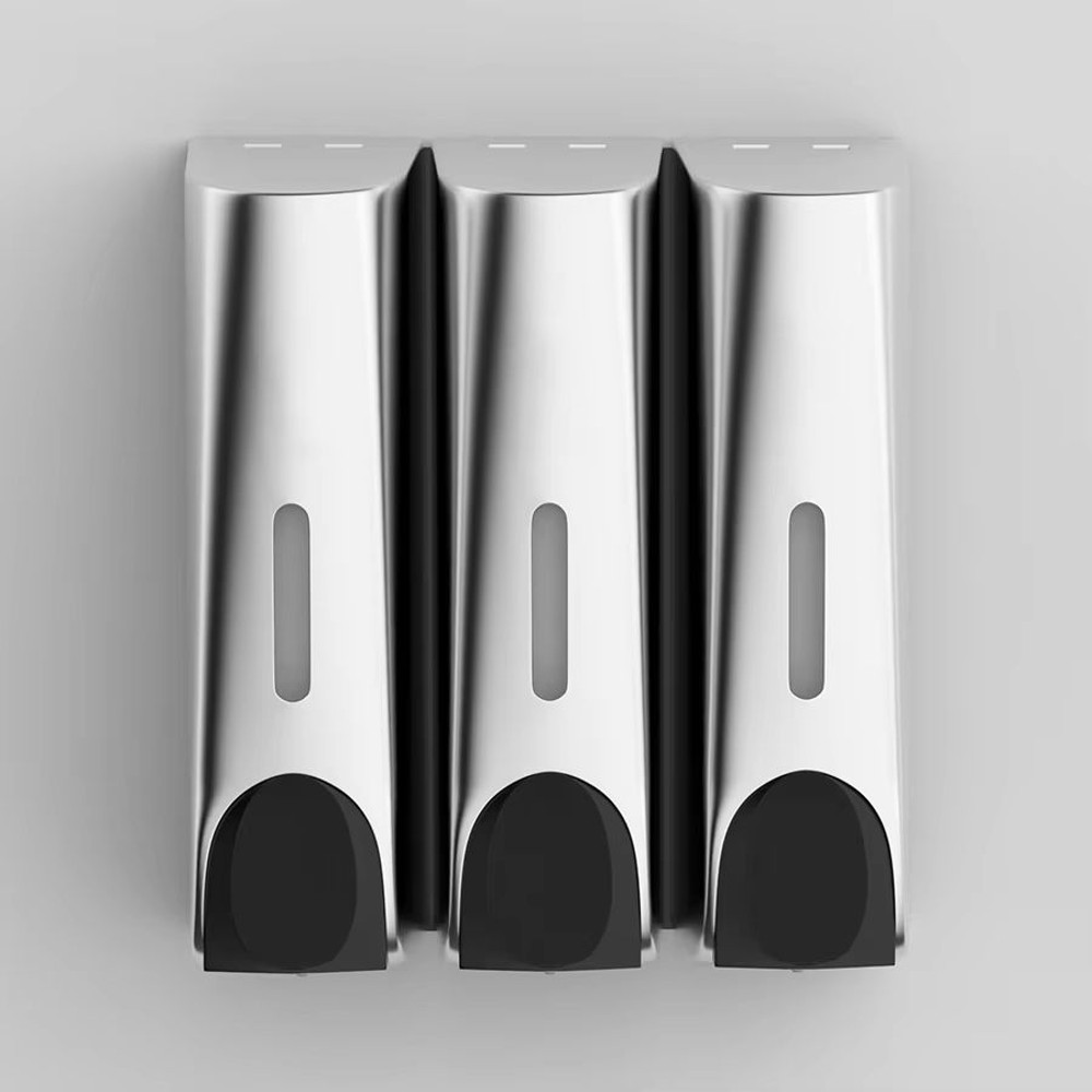 350ml WallMounted Shower Head Soap Dispenser  Detergent  Shower Gel Pump For Bathroom Convenience 14