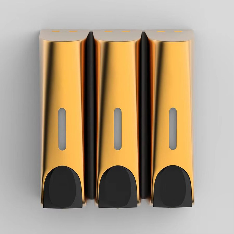 350ml WallMounted Shower Head Soap Dispenser  Detergent  Shower Gel Pump For Bathroom Convenience 15