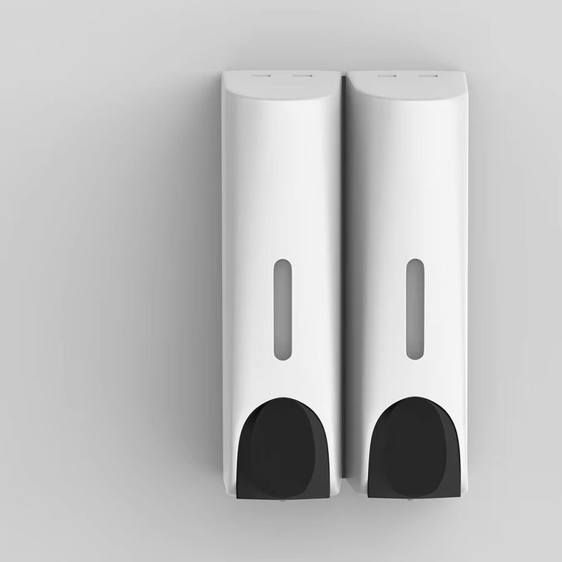 350ml WallMounted Shower Head Soap Dispenser  Detergent  Shower Gel Pump For Bathroom Convenience 7