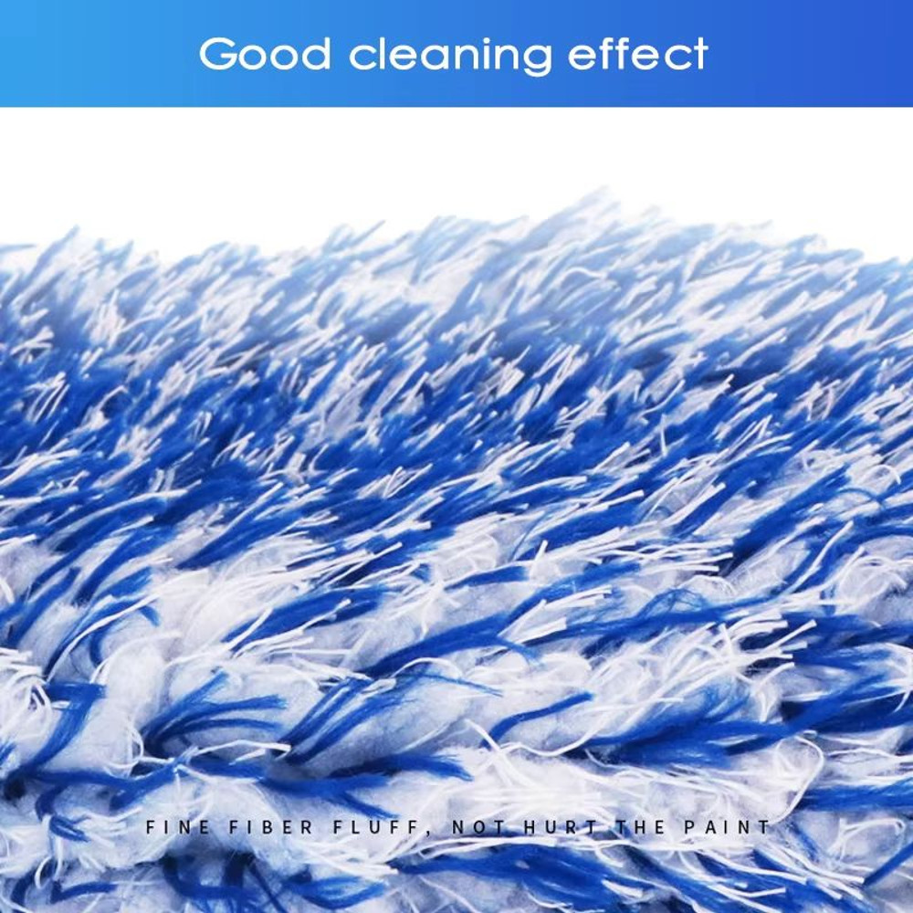 Plush Microfiber Car Wash Mitt  Soft  Thick Auto Cleaning Tool For A ScratchFree Shine 1