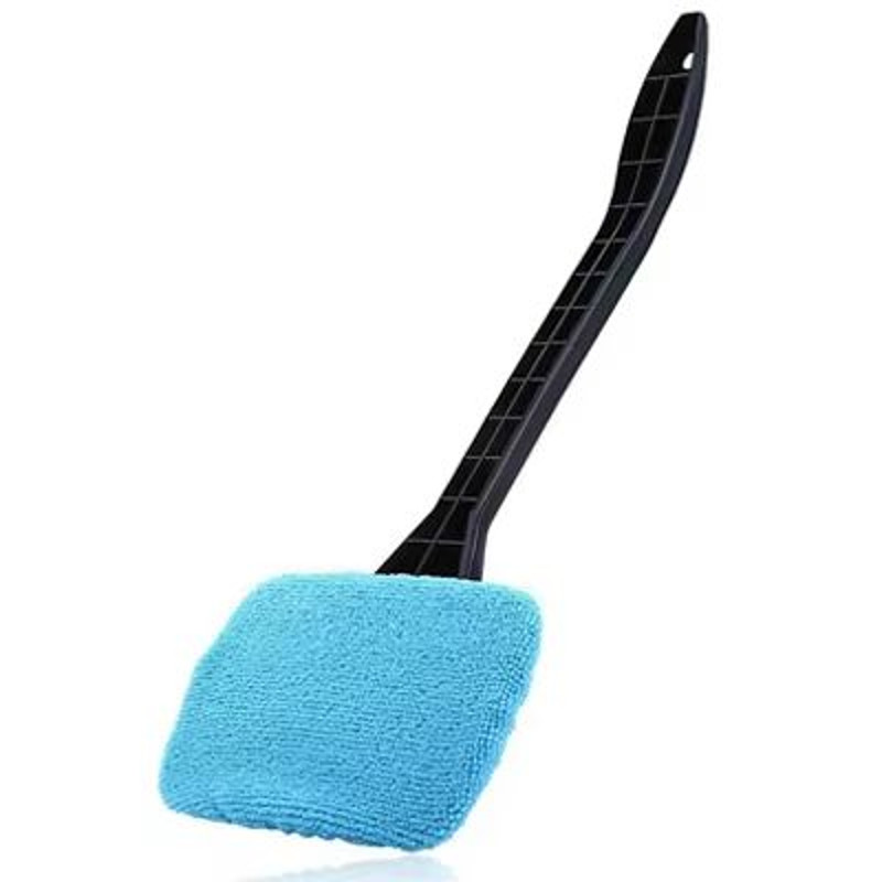 BenefitDrive LongReach Car Window Cleaner Tool  Windshield Cleaning Kit  Auto Glass Wiper Brush Wit 8