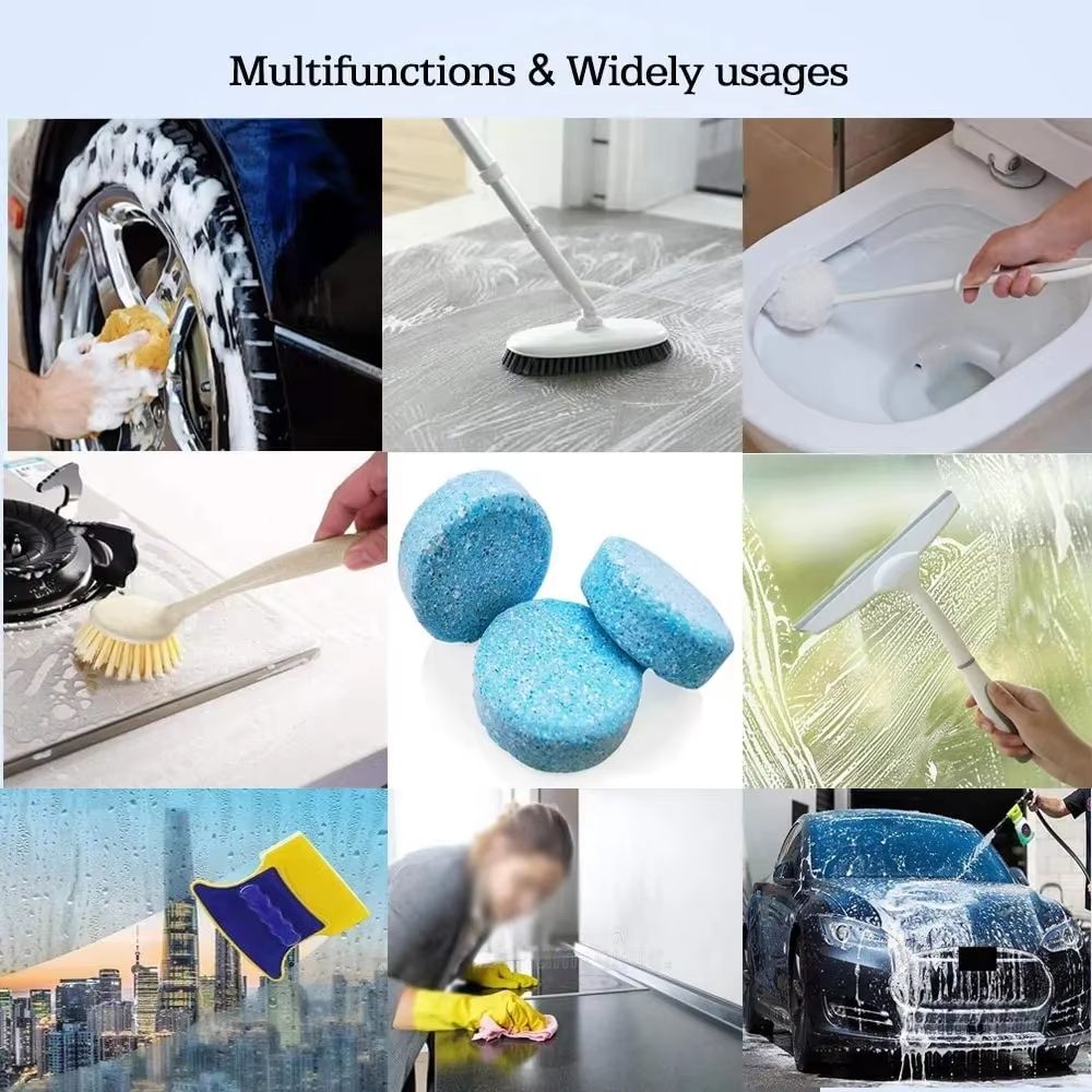 ClearDrive Effervescent Windshield Washer Tablets  Concentrated Auto Glass Cleaning Tablets For Car 5