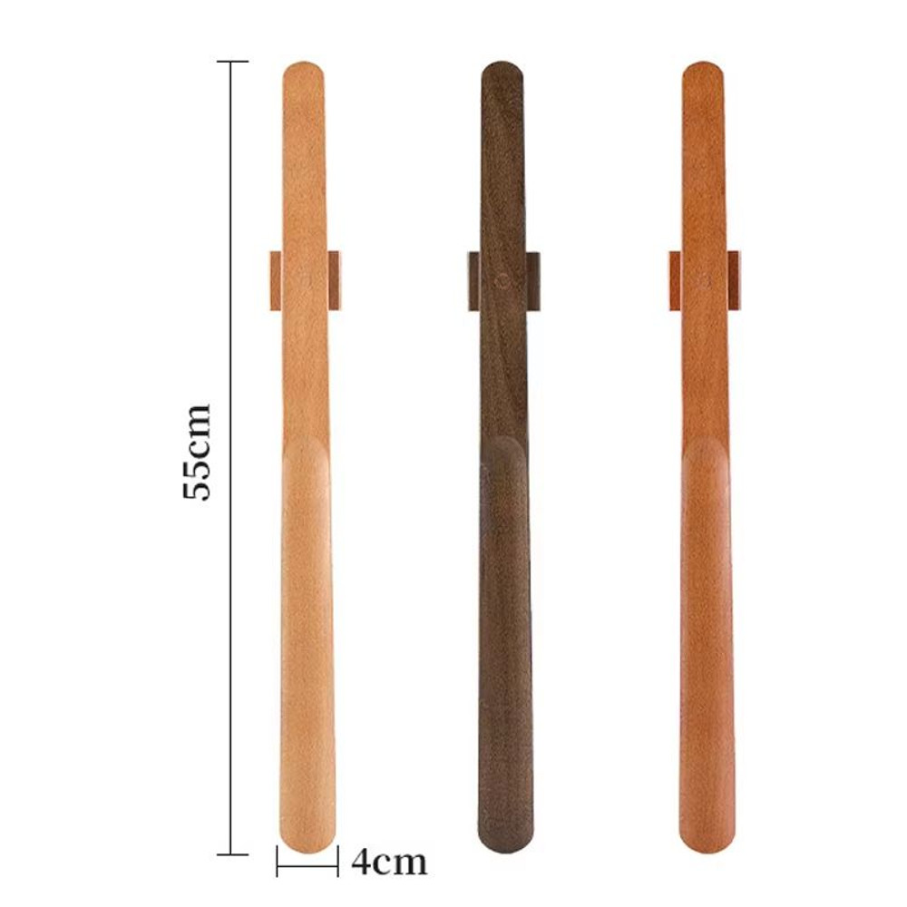 ElegantReach 55 Cm Wooden LongHandle Magnetic Shoehorn  Premium WallMount Shoe Spoon For Effortless 4