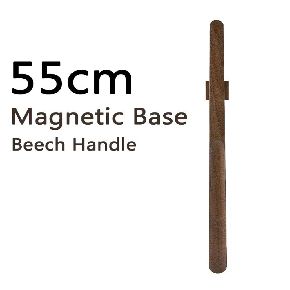 ElegantReach 55 Cm Wooden LongHandle Magnetic Shoehorn  Premium WallMount Shoe Spoon For Effortless 8