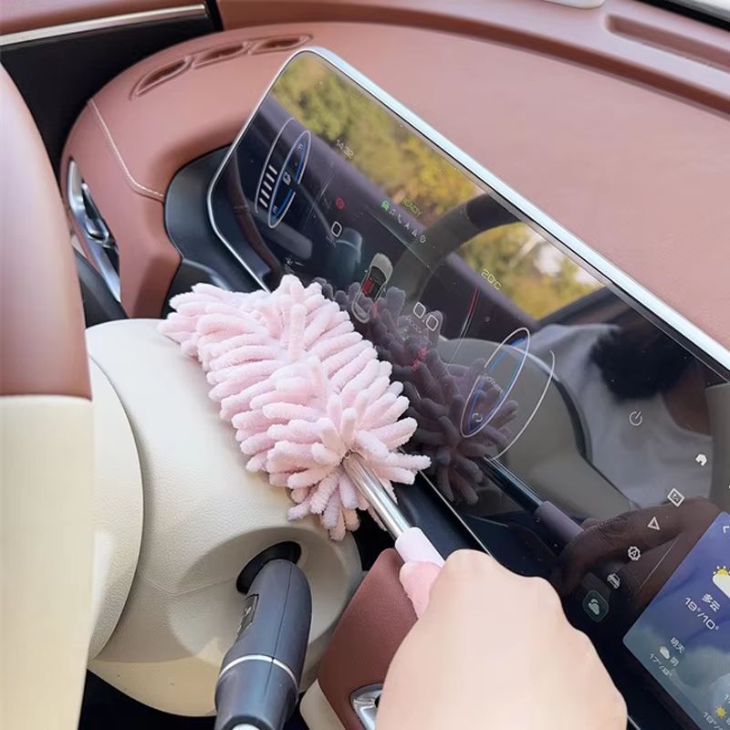 FlexiSweep Extendable Microfiber Car  Home Duster  Bendable LongReach Dusting Brush For Interior Cl 4