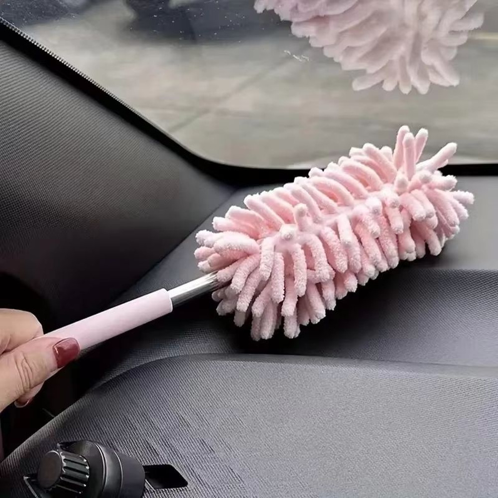 FlexiSweep Extendable Microfiber Car  Home Duster  Bendable LongReach Dusting Brush For Interior Cl 5
