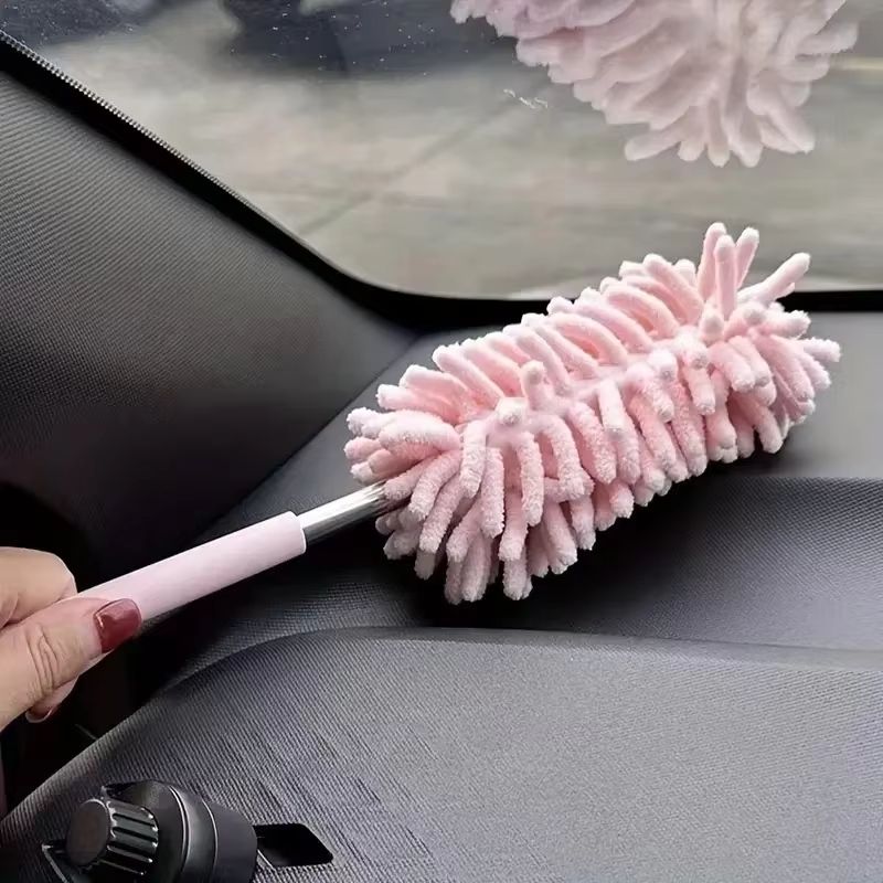 FlexiSweep Extendable Microfiber Car  Home Duster  Bendable LongReach Dusting Brush For Interior Cl 5
