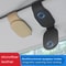 DriverLux Magnetic Leather Eyeglass Ticket Clip Universal Car Visor Sunglasses Holder 0