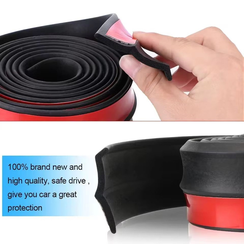 DriveGuard 25 M Universal Car Lip Skirt Protector  60 Mm Wide Rubber Strip For Front  Side Bumper G 3