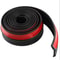 DriveGuard 25 M Universal Car Lip Skirt Protector 60 Mm Wide Rubber Strip For Front Side Bumper G 6