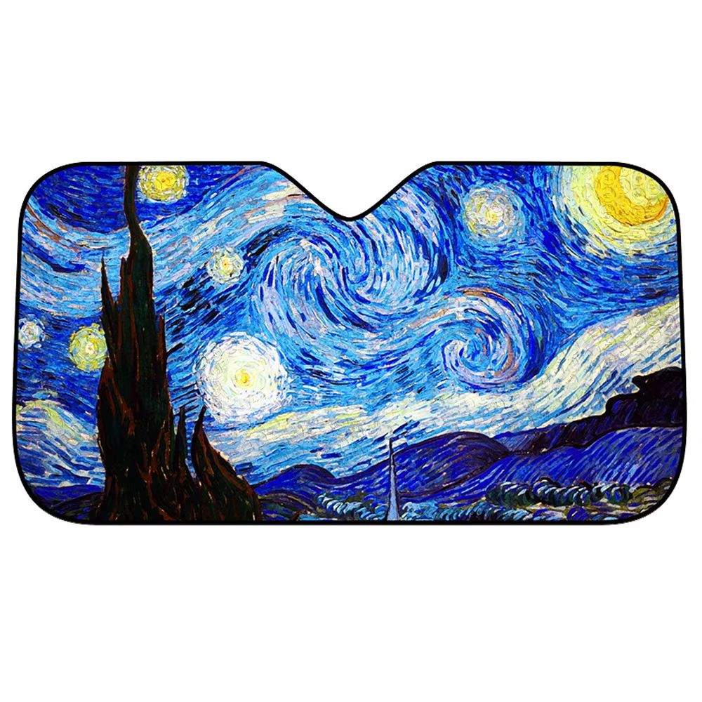 StarGaze Windshield Sunshade  Starry Night Car Window Cover For Solar Protection  Auto Sun Visor 6