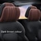 Suede MemoryFoam Car Headrest Pillow Neck Support Cushion 9