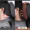 Suede MemoryFoam Car Headrest Pillow  Neck Support Cushion 1