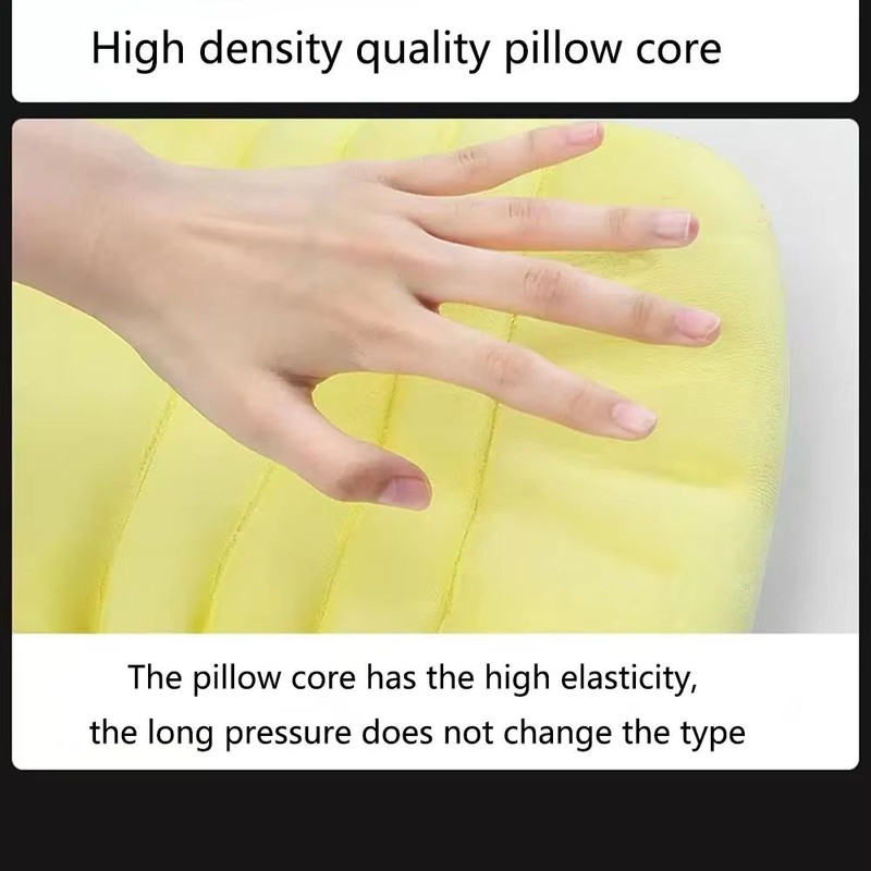 Suede MemoryFoam Car Headrest Pillow  Neck Support Cushion 3