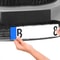 UltraSlim Frameless Adhesive License Plate Holder Kit 4Pack Universal 3