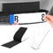 UltraSlim Frameless Adhesive License Plate Holder Kit 4Pack Universal 5