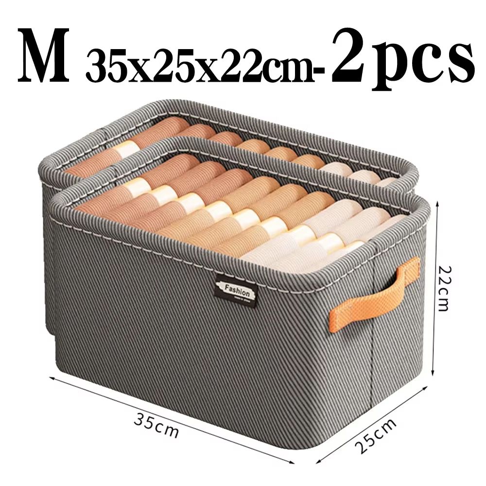 UltraThick Fabric Clothes Storage Box For Sweaters Jeans  Pants 10