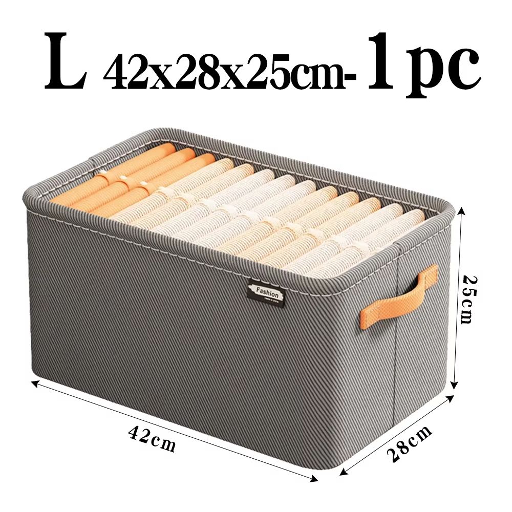 UltraThick Fabric Clothes Storage Box For Sweaters Jeans  Pants 14