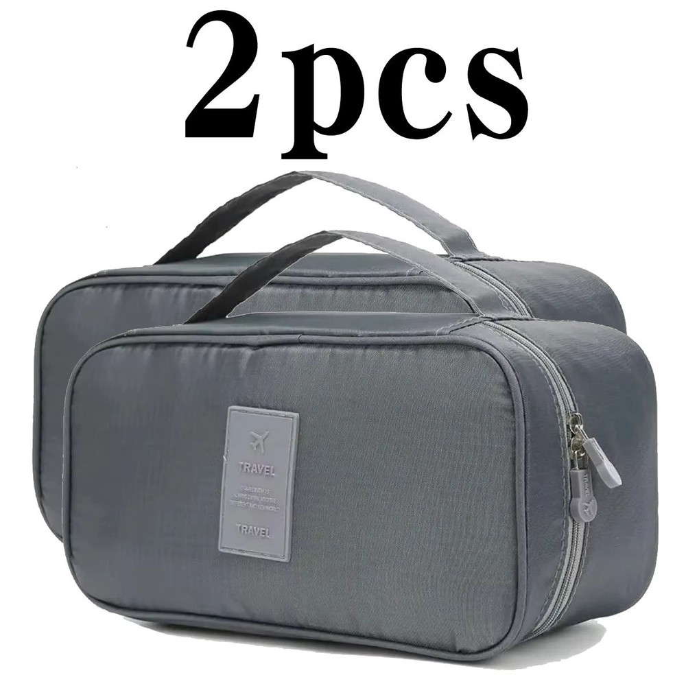 TravelEase MultiFunction Organizer Bag  Toiletry Underwear  Bra Storage Case 6