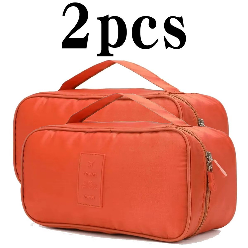 TravelEase MultiFunction Organizer Bag  Toiletry Underwear  Bra Storage Case 8