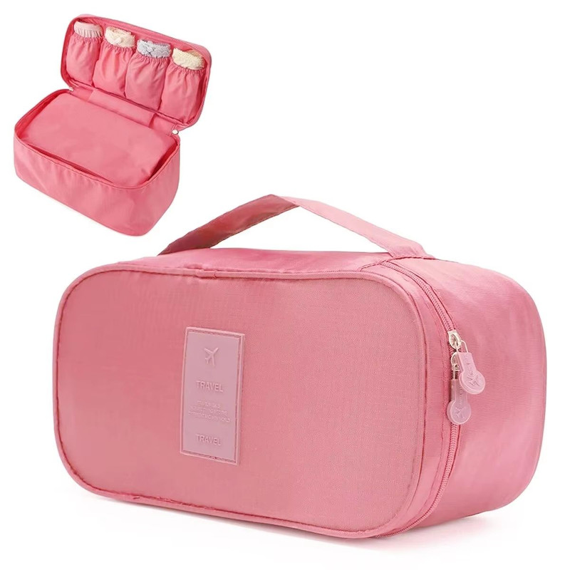 TravelEase MultiFunction Organizer Bag  Toiletry Underwear  Bra Storage Case 13