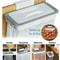 Durable CabinetMount Trash Bag Hanger Rack Hanging Garbage Bag Holder For Kitchen Cabinet Doors 0