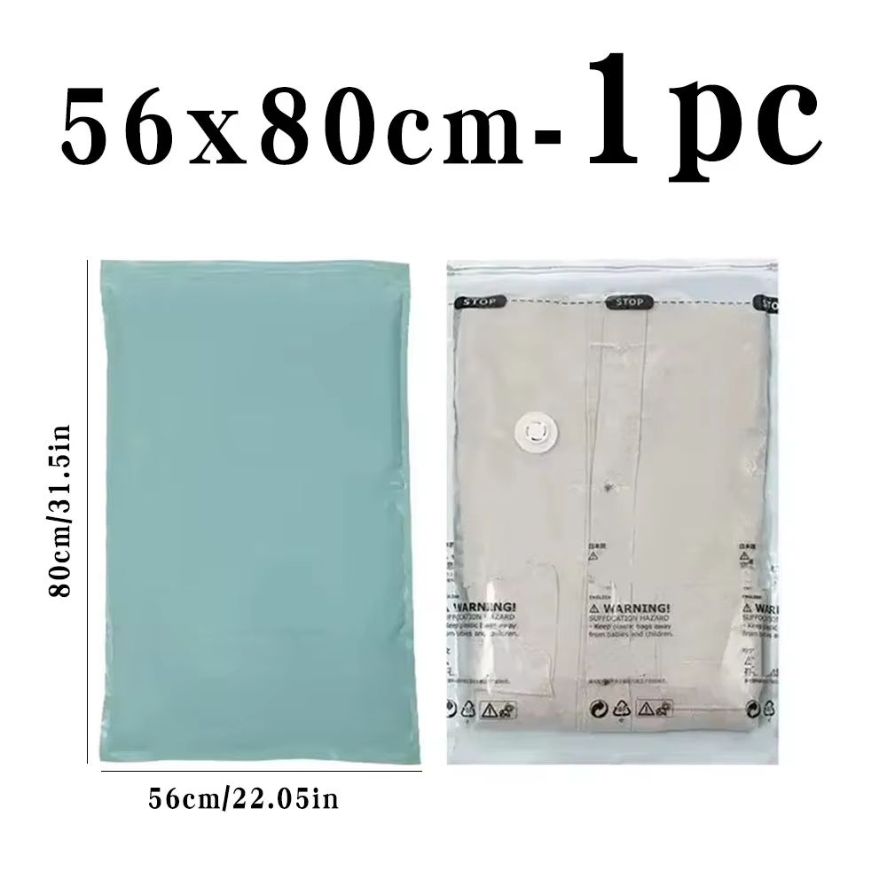 NoPump Mega Compression Storage Bags  Large Reusable Vacuum Bags For Clothes  Blankets 5