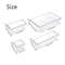 ClearView Modular Plastic Drawer Organizer Set 714 Pcs  Dividers  Bins For Desk Dresser  Office 5