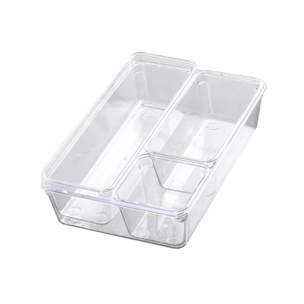 ClearView Modular Plastic Drawer Organizer Set 714 Pcs  Dividers  Bins For Desk Dresser  Office 6