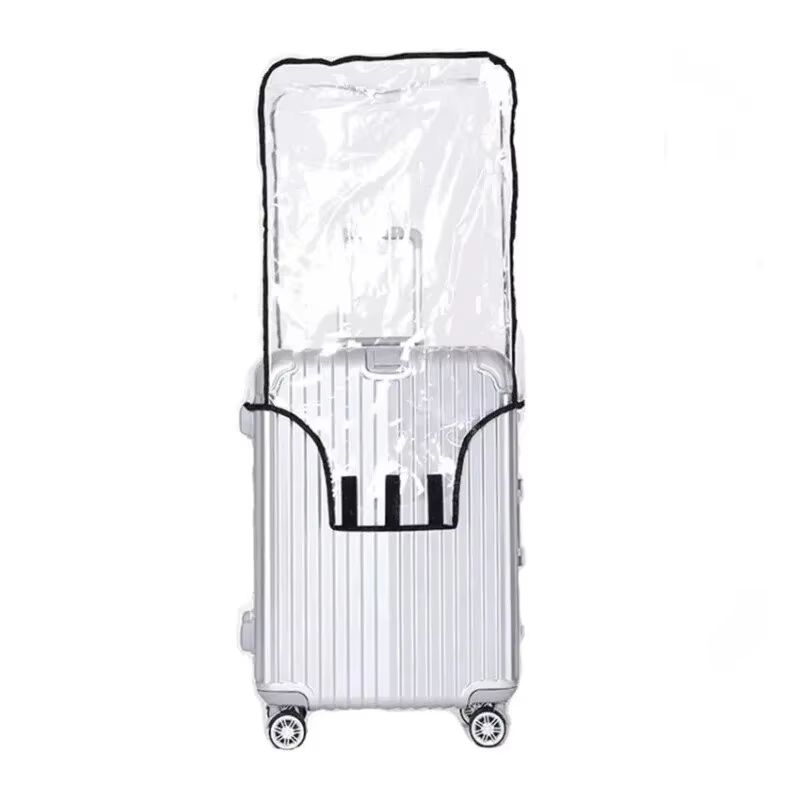 ClearGuard FullTransparent Waterproof Suitcase Cover Durable PVC Travel Luggage Protector 4