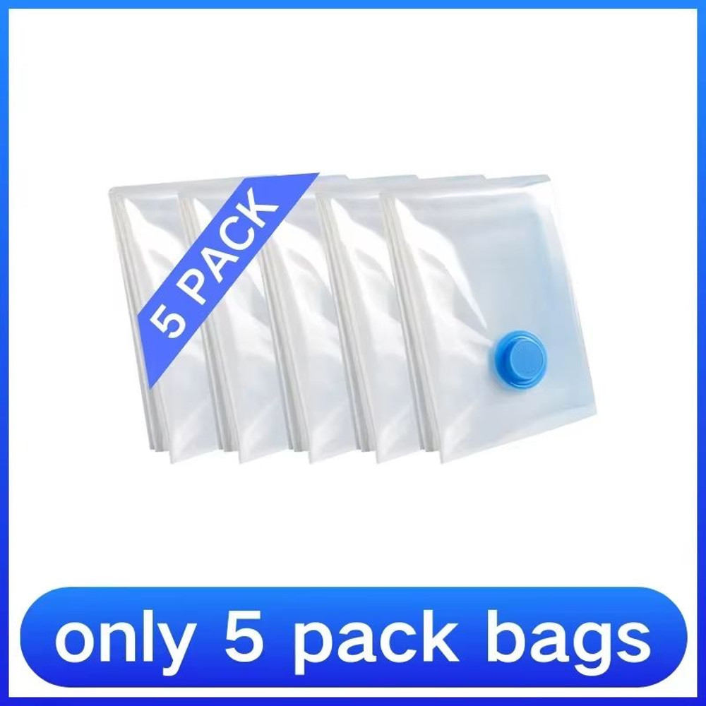 8PCS Vacuum Storage Bags With Pump For Clothes  Large Compression Bags For Travel  Home Storage 10