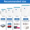 8PCS Vacuum Storage Bags With Pump For Clothes Large Compression Bags For Travel Home Storage 2