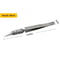 3 Pcs Ceramic Straight Tip Electronic Soldering Tweezers AntiStatic AcidResistant Precision Tools 8