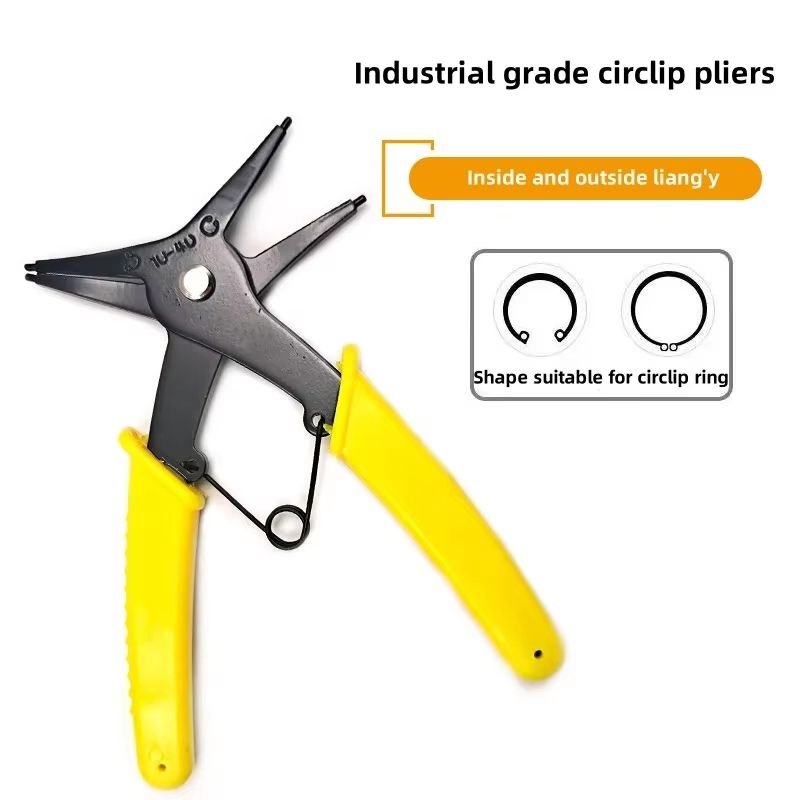 2in1 DualPurpose Circlip Pliers Internal External Snap Ring Removal Tool 1