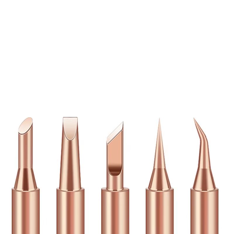 10Piece 900MT Series Pure Copper Soldering Iron Tip Set LeadFree HighPerformance Replacement Tips 1