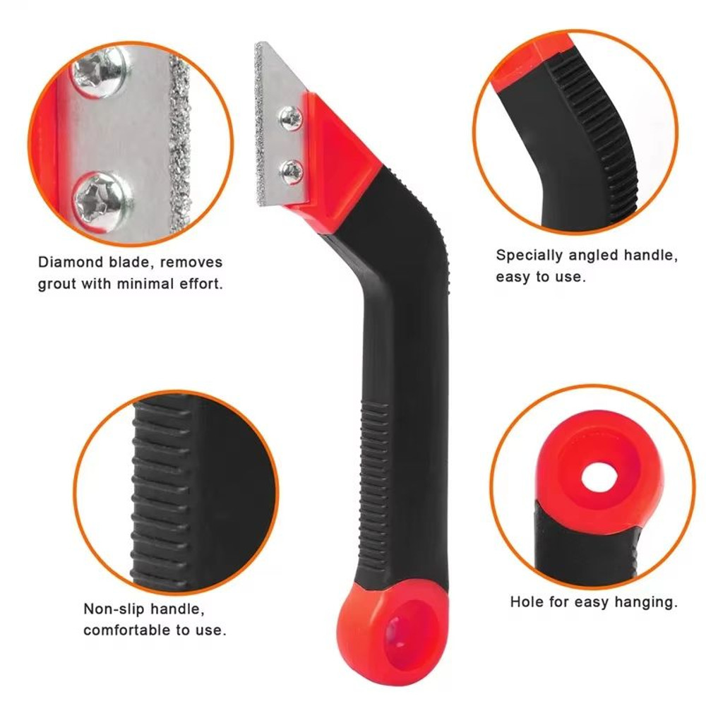 Tile Gap Grout Cleaning Remover  Tungsten Carbide Scraper Tool For Wall  Floor Tile Joints 2