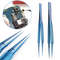 Precision Titanium Alloy Tweezers For Mobile Phone Repair  Antimagnetic ESDSafe 015mm Tip 0